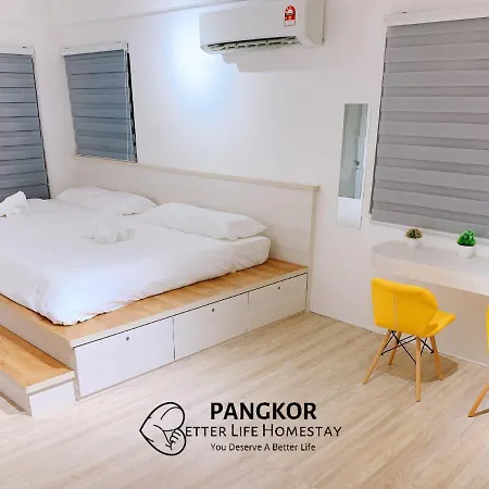 Pangkor Better Life Cozy Studio-Walking 2Min To Beach,1-4Pax Pekan Pangkor Bagian luar foto